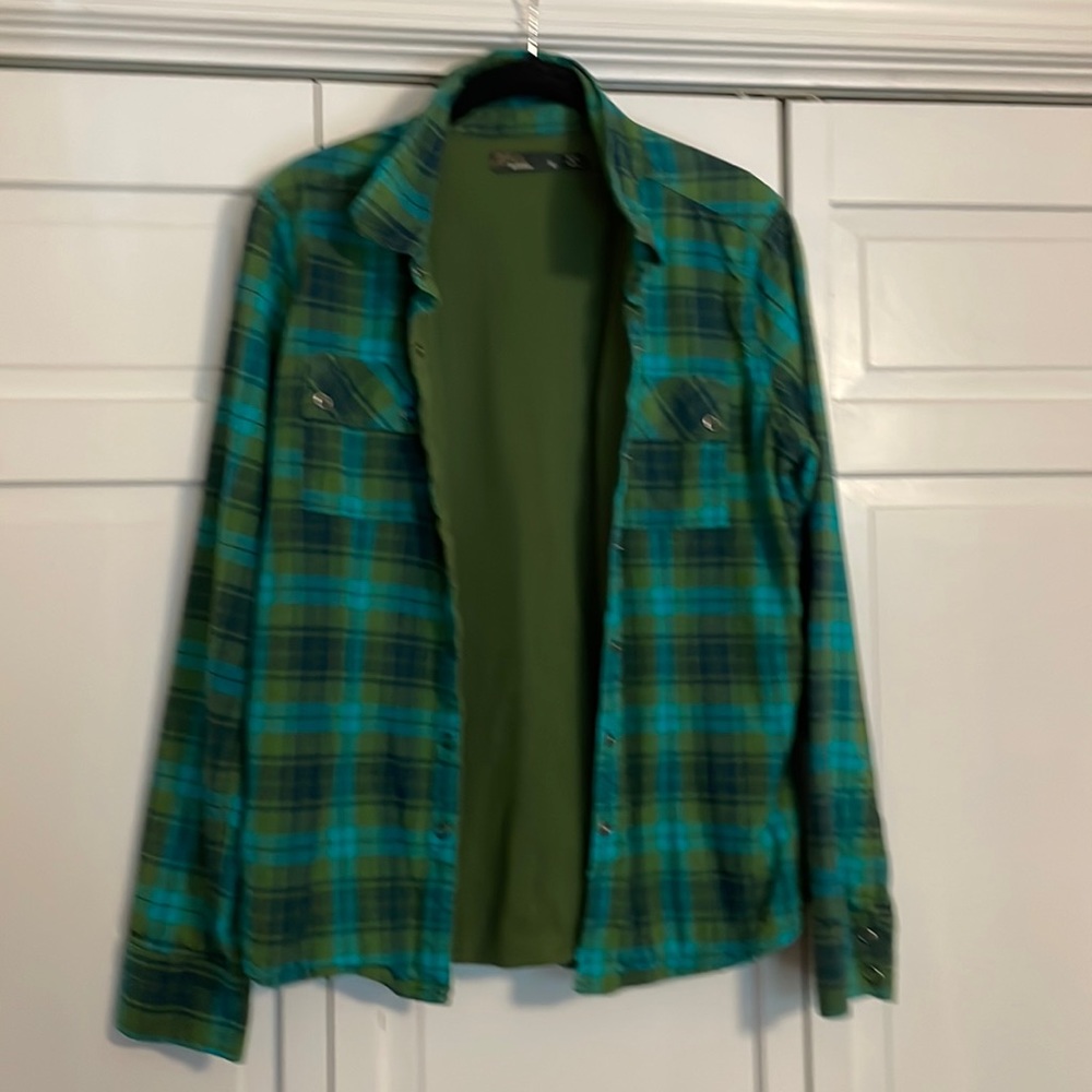 Prana Snap Down Shirt with Lining
